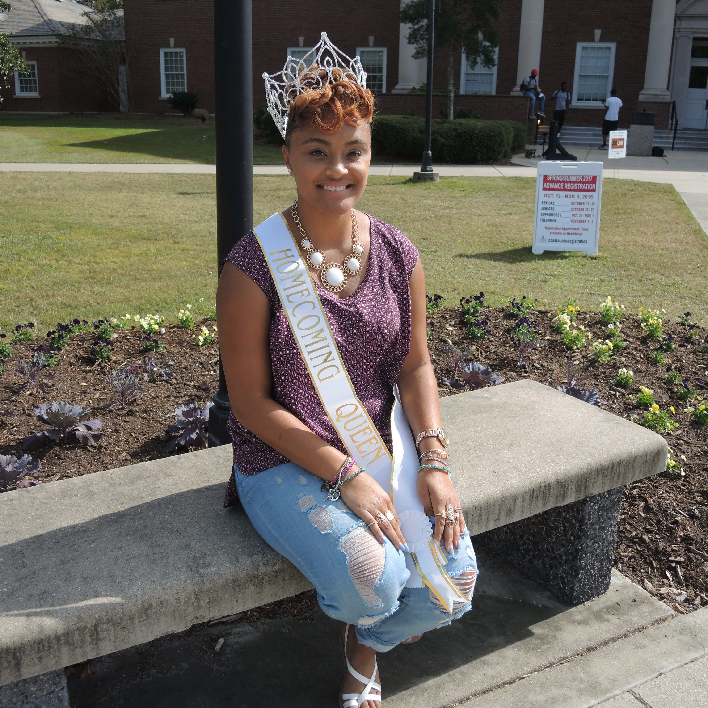 Shayla was named the 2016 Homecoming Queen